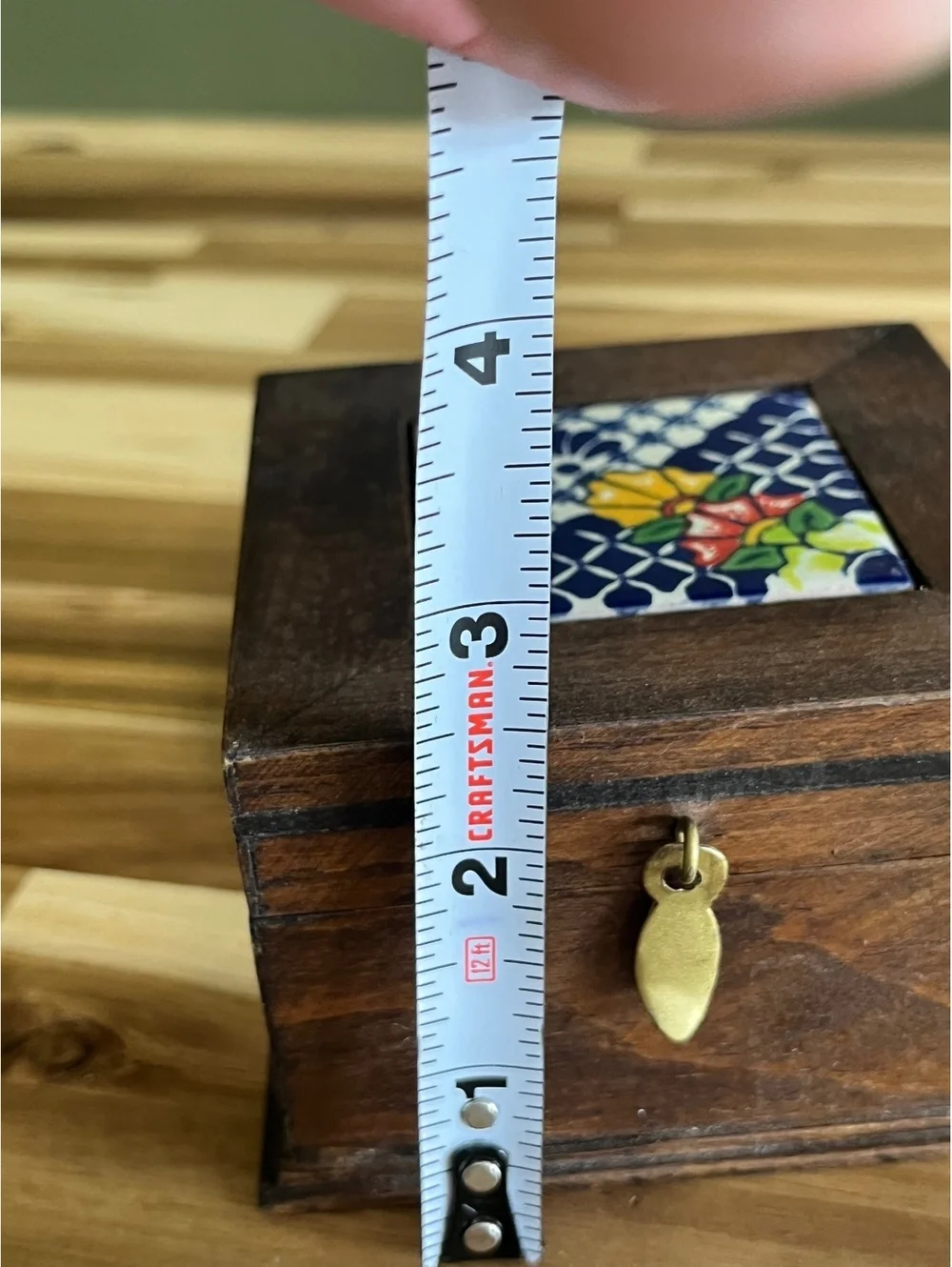 Wooden trinket box